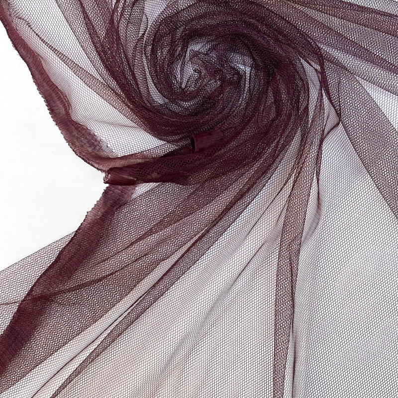 Purple Polyester Stretch Mesh