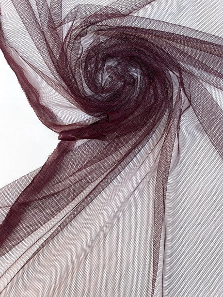 Purple Polyester Stretch Mesh
