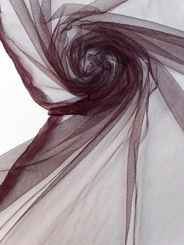 Purple Polyester Stretch Mesh