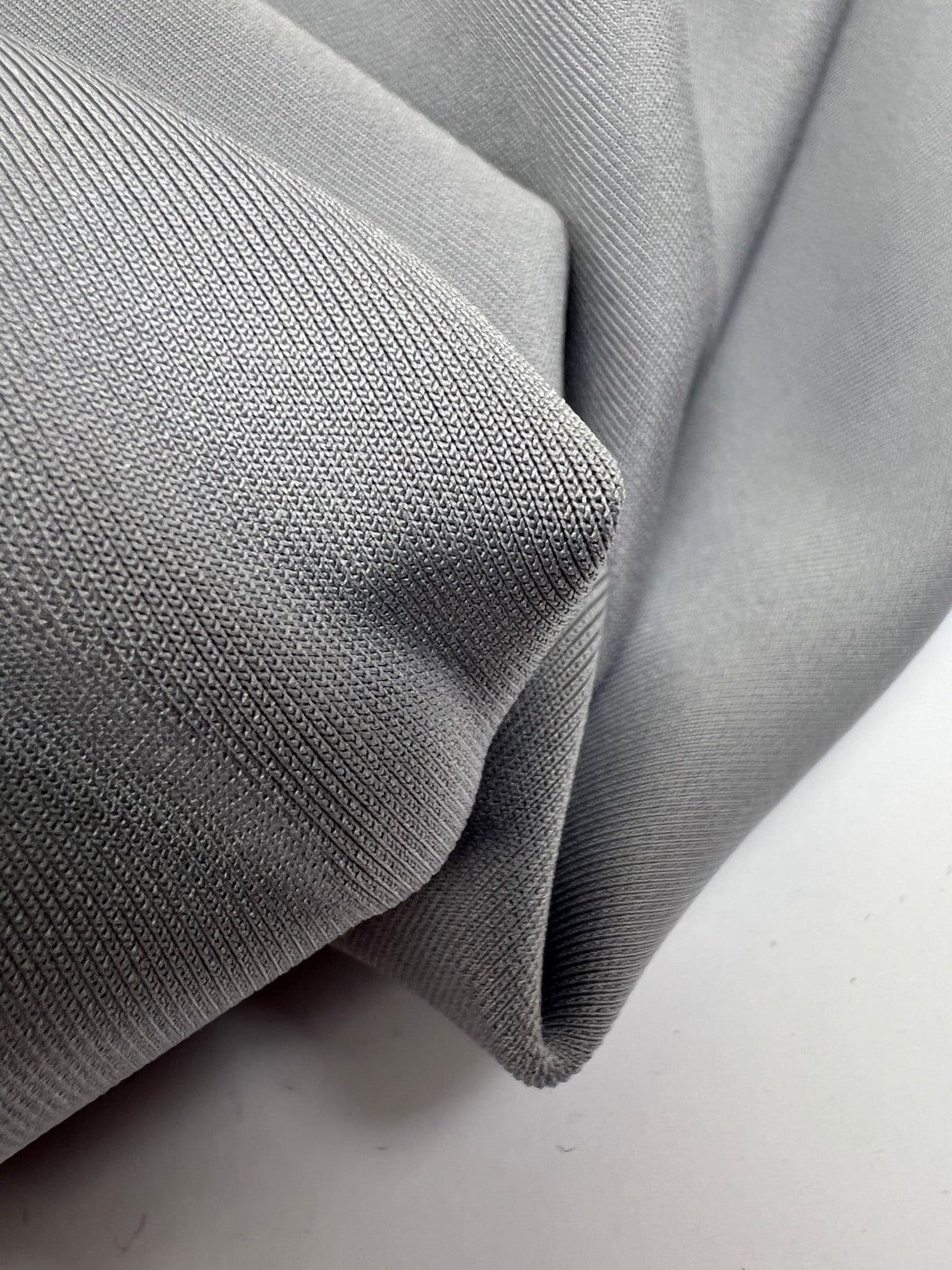 Polyamide Elastane Knitted Fabric Gray