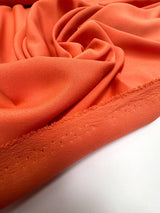 Polyester Crepe Orange