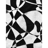 African Print Stretch Cotton Satin Fabric - Black, White Shattering The Glass Ceiling, 58" Width (1 Yard)
