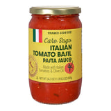 Caro Sugo Italian Tomato Basil Pasta Sauce – Fresh Tomato Basil Sauce from Puglia