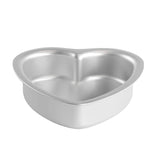 Fat Daddio's ProSeries 6" x 2" Heart-Shaped Anodized Aluminum Cake Pan Valentines Day