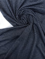 Viscose Knit Melange Blue Gray