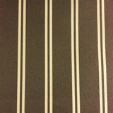 Multi Striped Oak Polyester Canvas Fabric - Gray, Burgundy, Brown, Blue, Yellow, Green, Waterproof, Anti-UV, 60" Width (1 Yard)