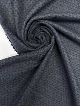 Wool Tweed Gray Blue Shades