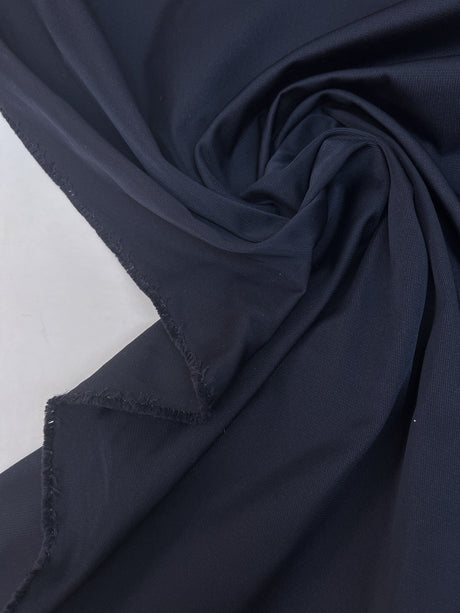 Blue Polyamide Jacket Fabric