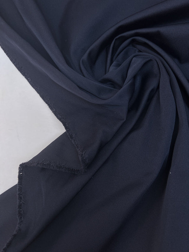 Blue Polyamide Jacket Fabric