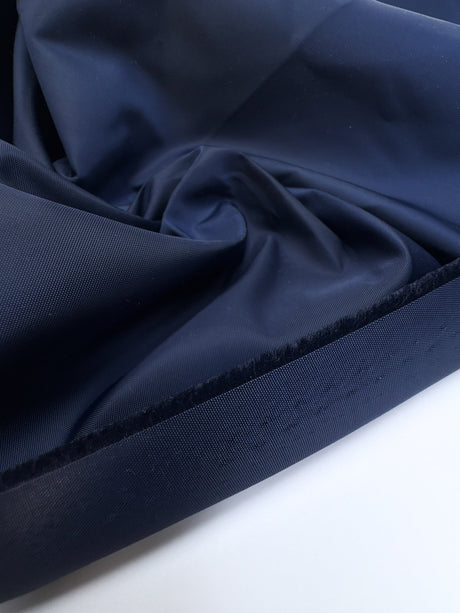 Polyamide Combined Woven Blue Jacket Fabric