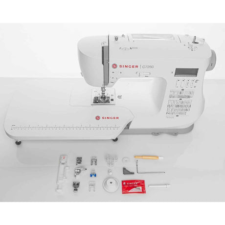 SINGER C7250 Computerized Sewing Machine with Extension Table