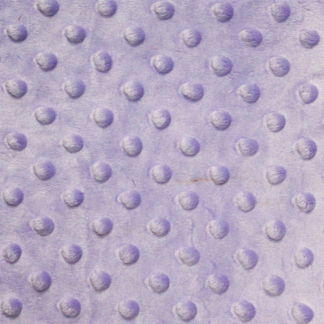 Minky Dimple Dot Faux Fur Fabric - 100 Percent Polyester, Embossed Dimple Dot, 60" Width (1 Yard)
