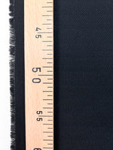 Black Wool Twill