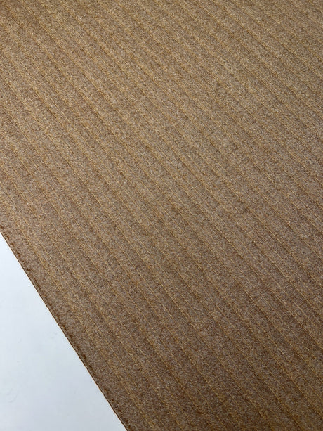 Wool Tweed Brown Beige