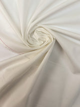White Cotton Stretch Fabric