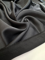 Black Polyamide Sateen
