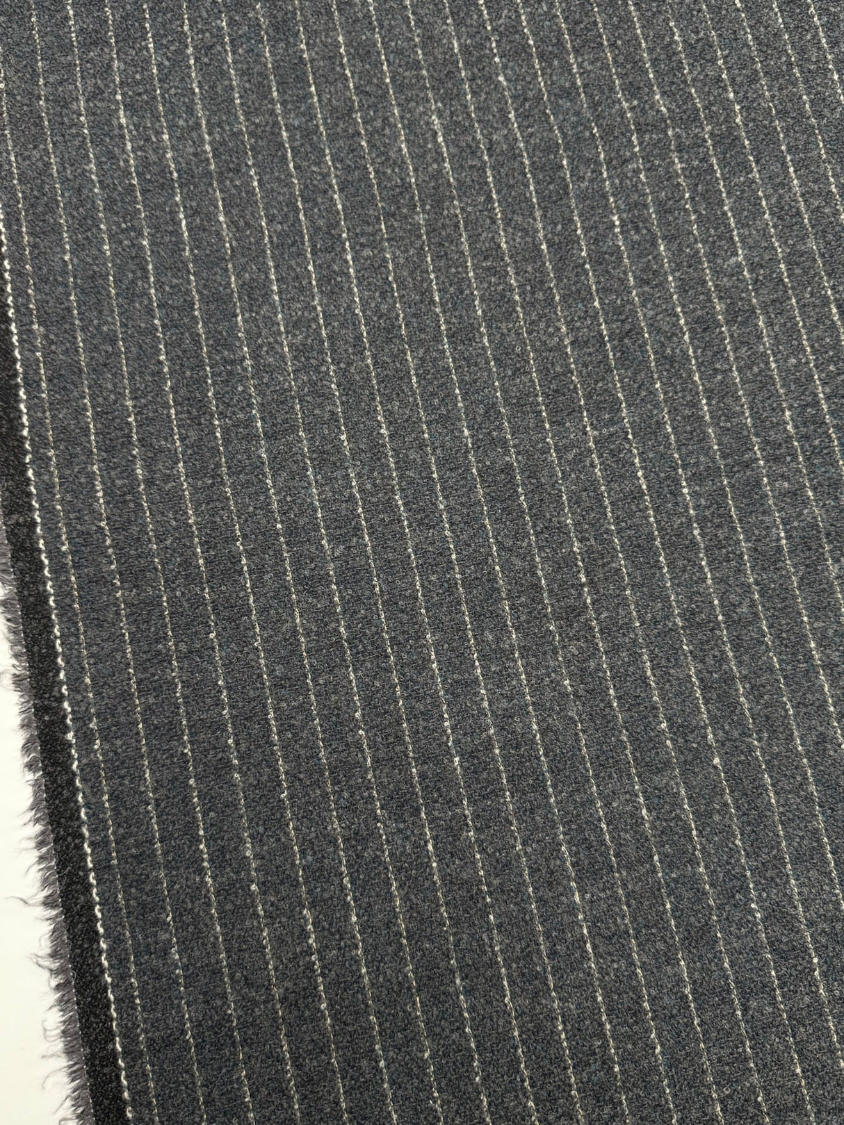 Virgin Wool Bouclé Gray-Blue