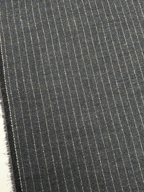 Virgin Wool Bouclé Gray-Blue