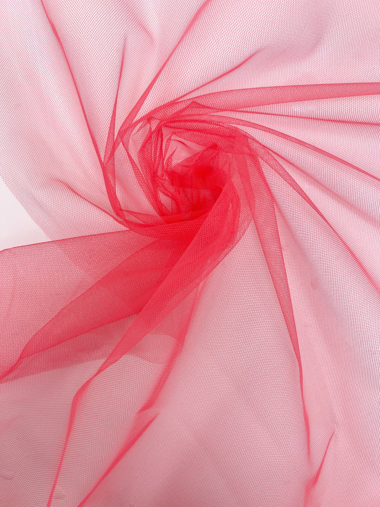 Pink Polyamide Stretch Mesh