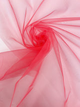 Pink Polyamide Stretch Mesh