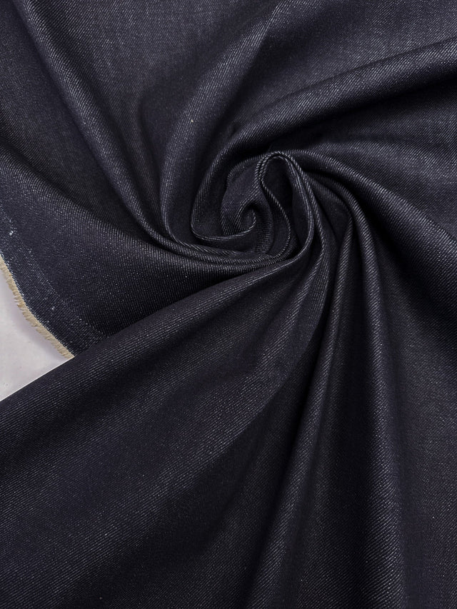 Cotton Denim Twill Blue Stretch
