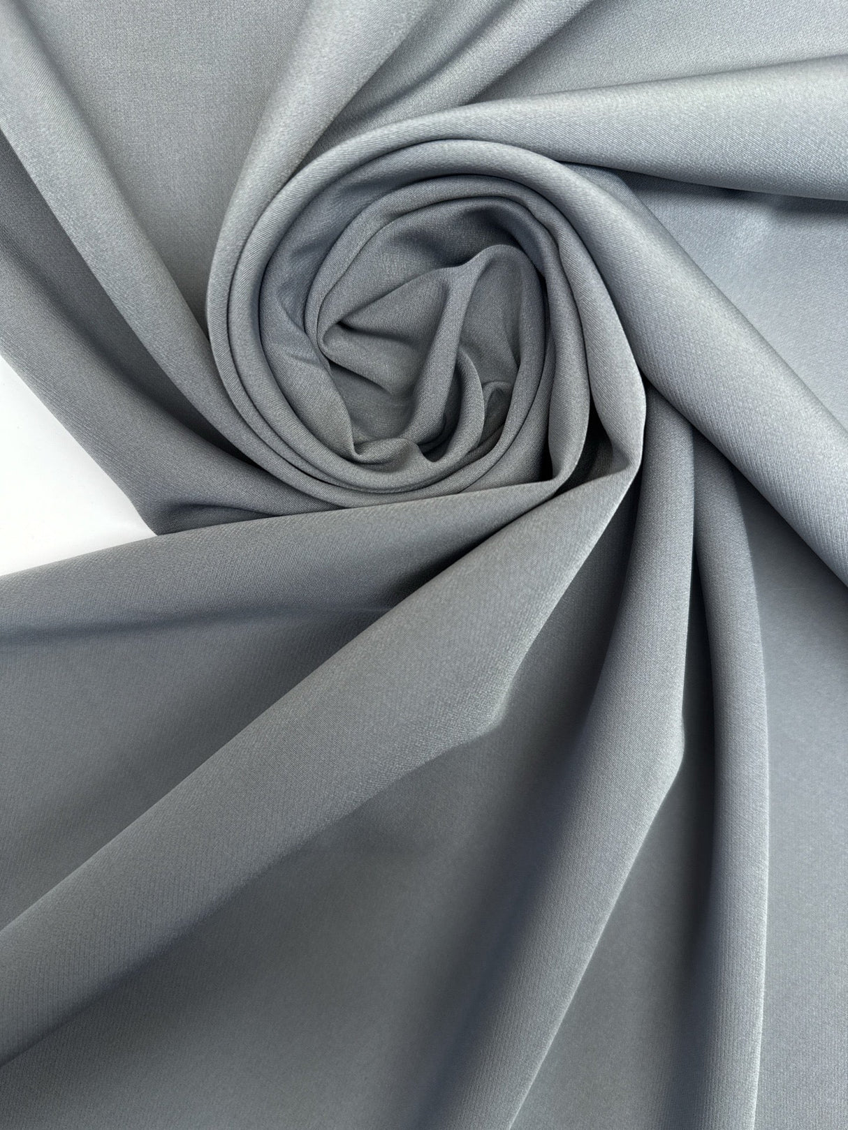 Gray Polyester Elastane Woven
