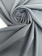 Gray Polyester Elastane Woven