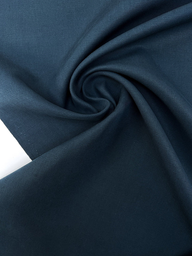 Linen Twill Suit Fabric Blue
