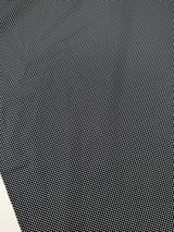 Cotton Poplin Gray Polka Dot