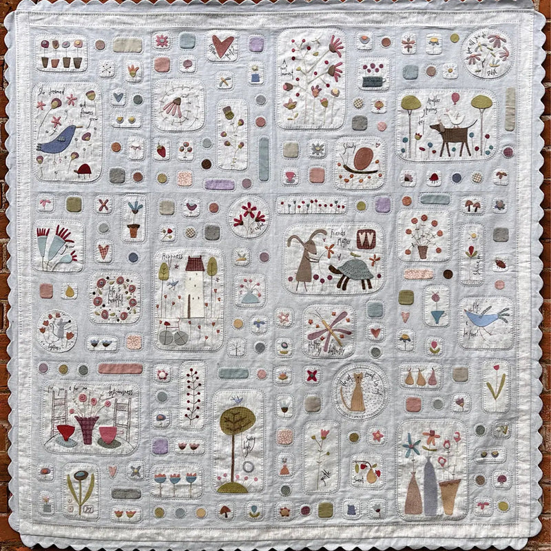 Quilt Pattern A Day In HappyLand 55in x 56in