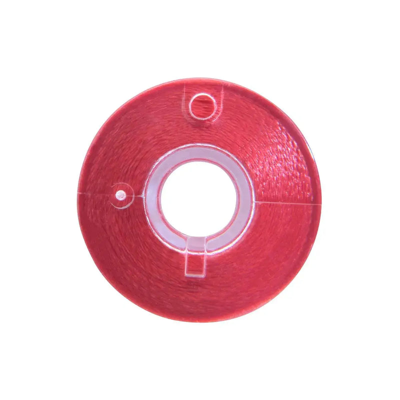 Prewound Polyester Bobbin Tube Candy Apple Red