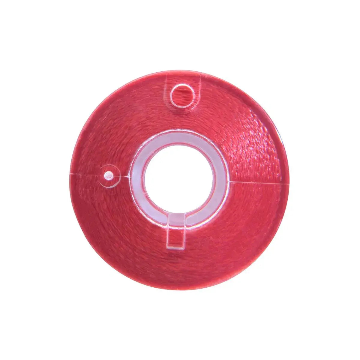 Prewound Polyester Bobbin Tube Candy Apple Red