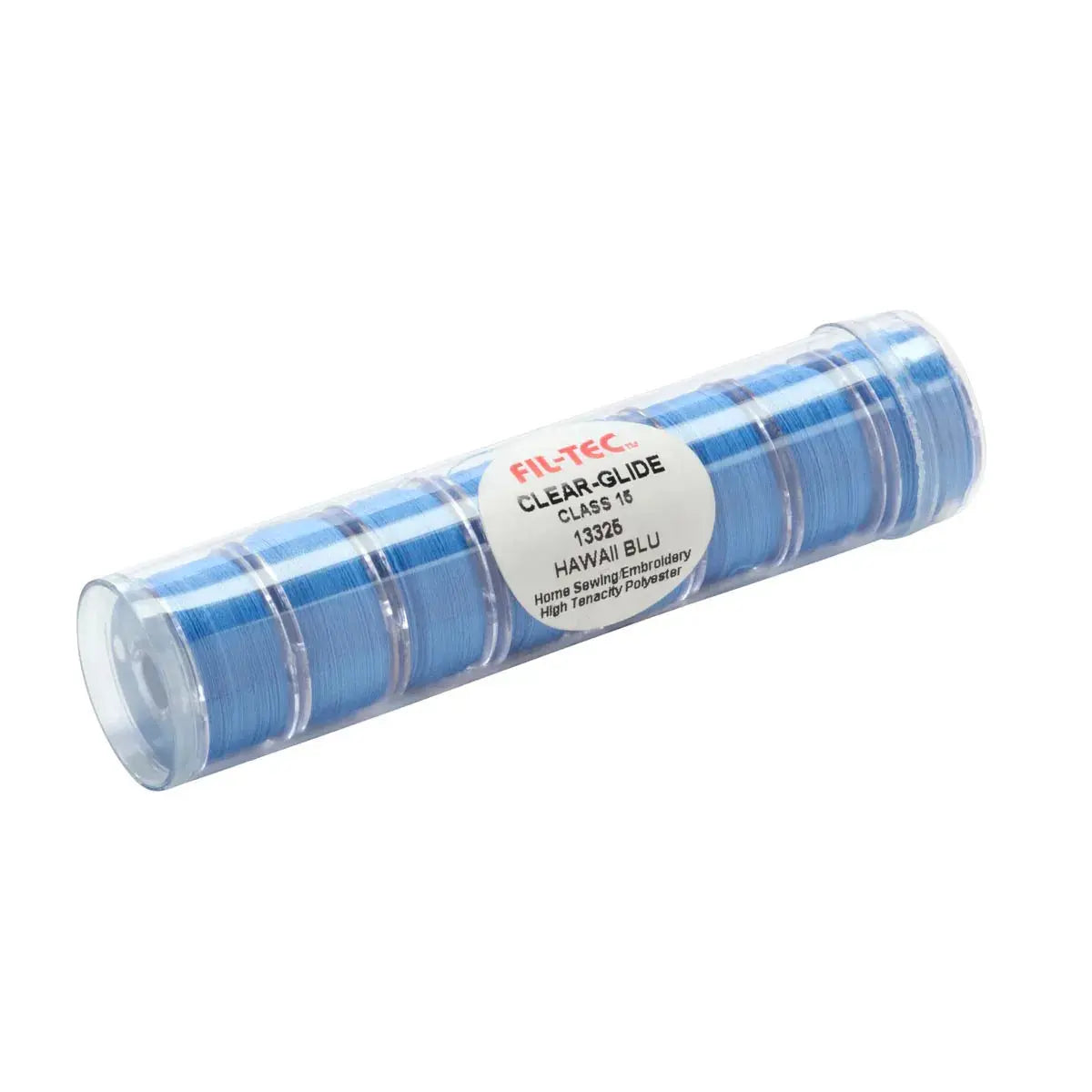 Prewound Clear-Glide Bobbin Tube Hawaiian Blue