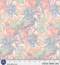 Cotton Print Floral Fabric 44/45" Light Multi Color