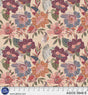 Cotton Print Natural Cream Florals 44/45 Fabric