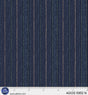 Cotton Print Navy Blue Stripes Fabric 44/45" Per Yard