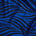 Nylon Spandex Zebra Flock Hologram Fabric