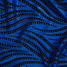 Nylon Spandex Zebra Flock Hologram Fabric
