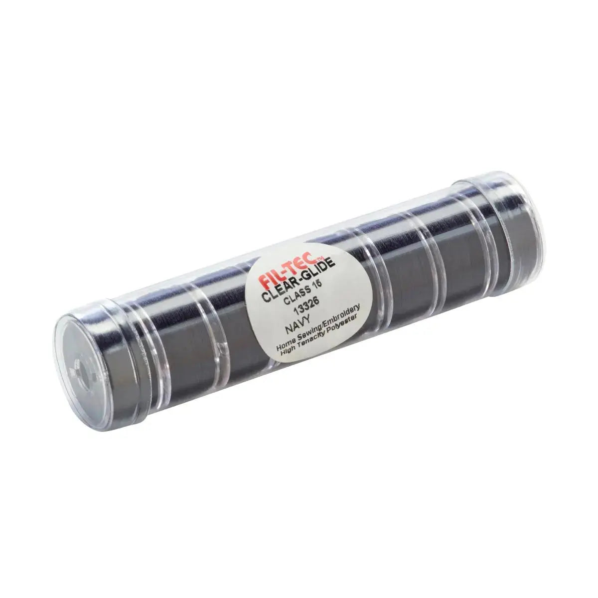 Navy Prewound Clear-Glide Bobbin Tube Class 15/A