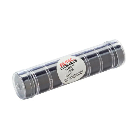 Navy Prewound Clear-Glide Bobbin Tube Class 15/A