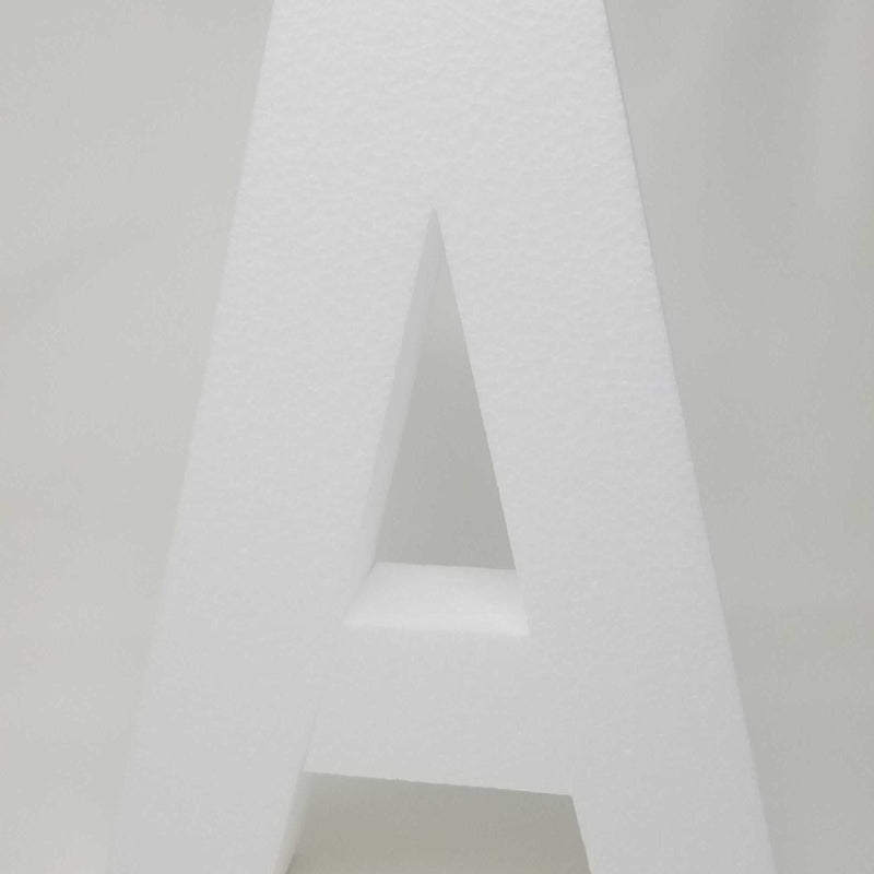 Foam Letter Shapes - 6", 12", and 24" Tall