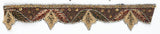 Beaded Trim Hand-Crafted Indian Patterned