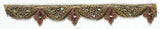 Beaded Trim Hand-Crafted Indian Patterned