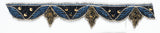 Beaded Trim Hand-Crafted Indian Patterned