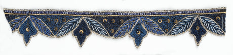 Beaded Trim Hand-Crafted Indian Patterned
