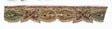 Floral Sequin Beaded Trim 1 Inch