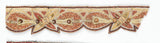 Floral Sequin Beaded Trim 1 Inch