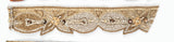 Floral Sequin Beaded Trim 1 Inch