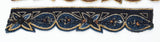 Floral Sequin Beaded Trim 1 Inch