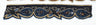 Floral Sequin Beaded Trim 1 Inch